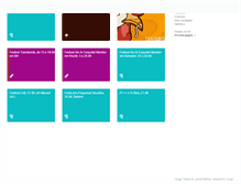 Tablet Screenshot of agenda.meiodesligado.com