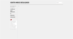Desktop Screenshot of marcelo.meiodesligado.com