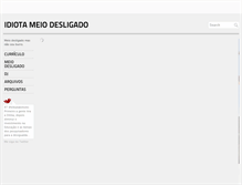 Tablet Screenshot of marcelo.meiodesligado.com